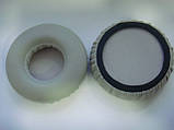 Амбюшуры (подушки сірий PU шкіра ) для навушників Sennheiser HD25 HD25-II HD25C-II, фото 3