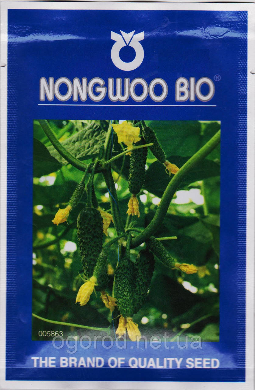 Абсолют F1 шт насіння огірка NongWoo Bio Корея 500 шт