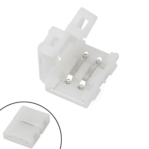 Конектор затискний 2pin для світлодіодних стрічок 10 мм SMD 5050 WS2811 WS2812