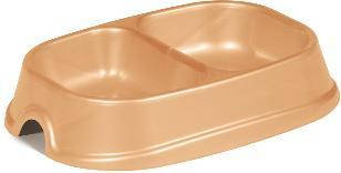 Миска для кота подвійна № 1 Дует, 0,4 л ТМ Природа