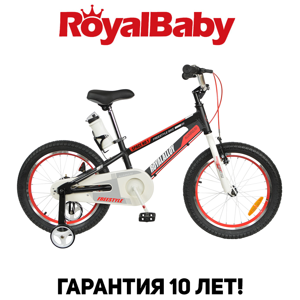 Дитячий двоколісний велосипед RoyalBaby SPACE NO.1 14", OFFICIAL UA, чорний