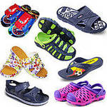 Дитячі шльопанці, в'єтнамки, сабо, крокси, сандалії (18-36рр.)