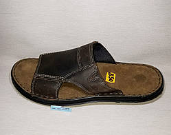 Шльопанці шкіряні італійські   Grisport оригінал (39/40)