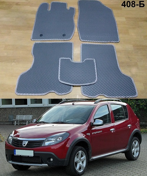 Килимки ЕВА в салон Dacia Sandero Stepway '08-12