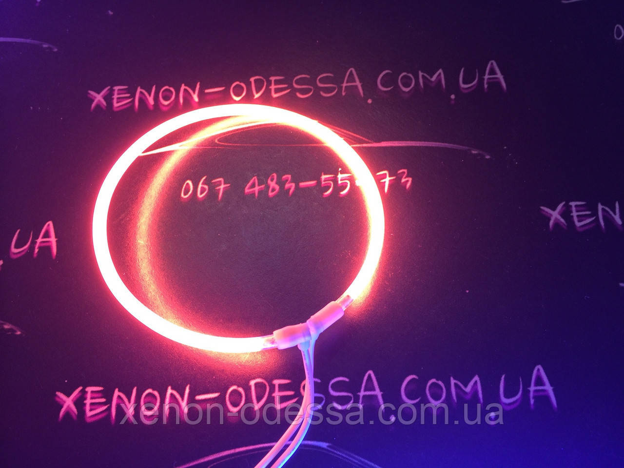 Ангельские глазки CCFL 98.5 мм Красные / Angel Eyes CCFL 98.5 mm RED ...