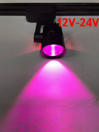 Трековий світильник для рослин SL-4003F 10 W 12-24 V DC (full spectrum led) чорний Код.59582, фото 2
