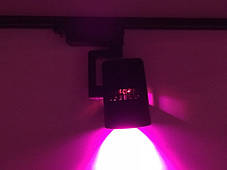 Світлодіодний фітосвітильник на шинопроводі 30 W 12-24 V DC (full spectrum led) чорний Код.59584, фото 2