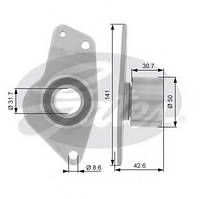 Натяжной ролик Renault Kangoo 1.9D 97-08 Gates T42089