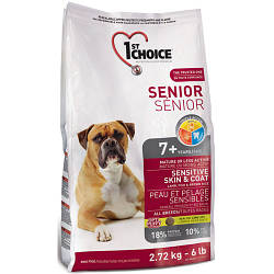 1st Choice (Фест Чойс) Senior - Сухий корм для літніх собак усіх порід (ягня та риба) 2.72кг
