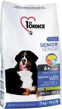 1st Choice Senior Medium and Large breed Сухий корм для літніх собак середніх та великих порід 14 кг