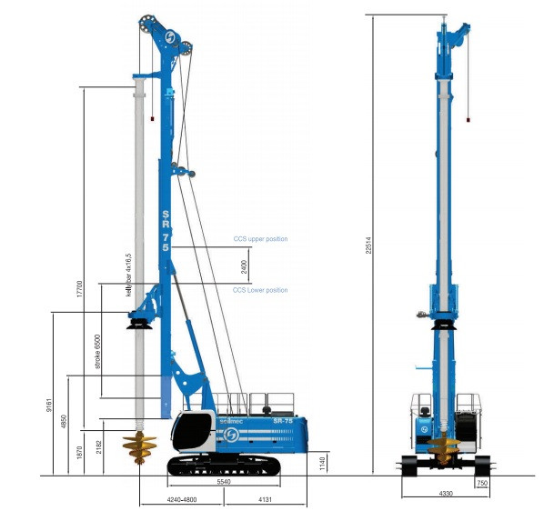 Буровая установка Soilmec SR-75 - фото 4 - id-p976139924