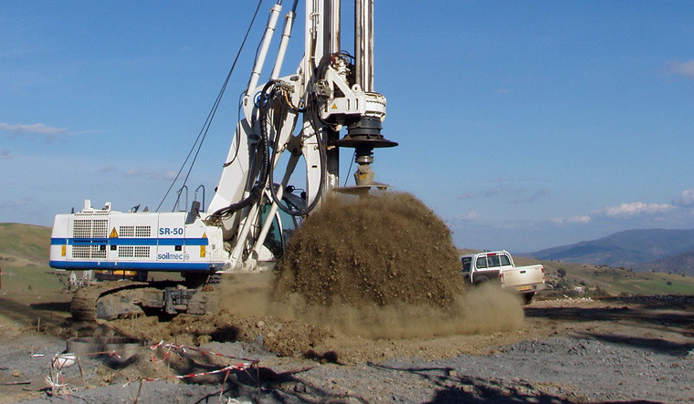 Бурова установка Soilmec SR-50, фото 1