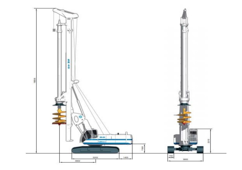 Буровая установка Soilmec SR-50 - фото 2 - id-p976164618