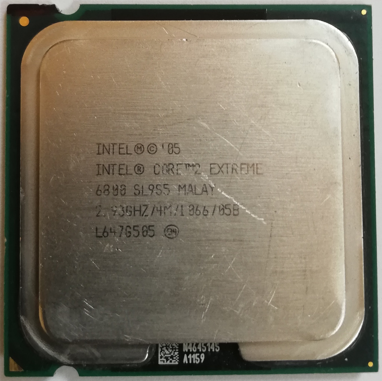 Процессор Intel Core 2 Extreme X6800 B2 SL9S5 2.93GHz 4M Cache 1066 MHz FSB Socket 775 Б/У