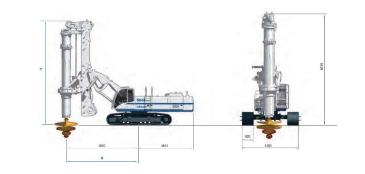 Буровая установка Soilmec SR-65 LHR - фото 2 - id-p976169807