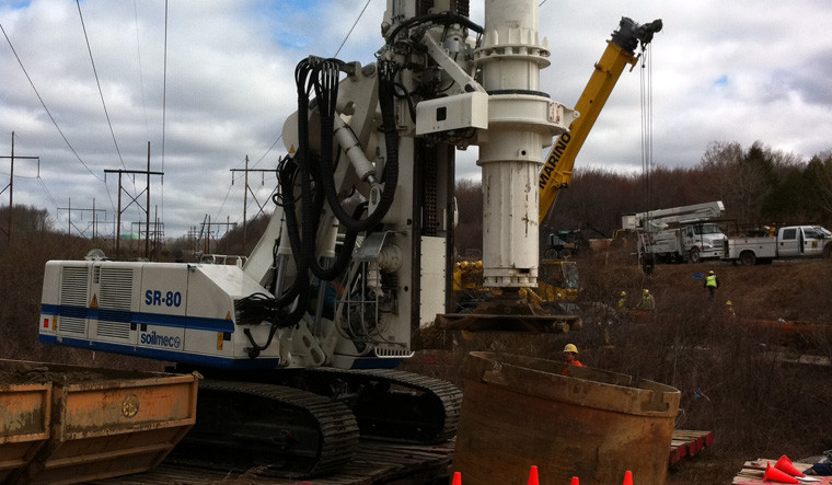 Бурова установка Soilmec SR-80 LHR, фото 1