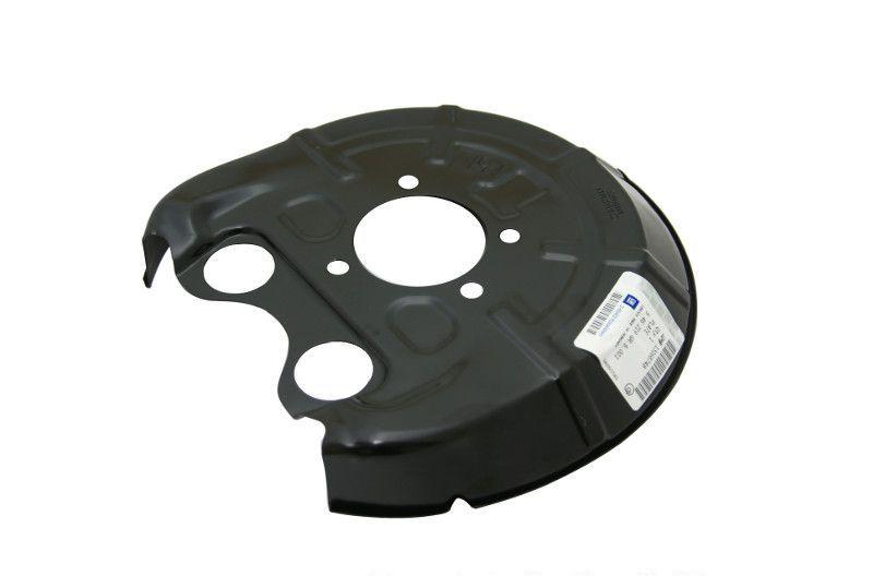 Щиток (шкірух, шильдик, захист) заднього гальмівного диска лівий GM 13168748 OPEL Vectra-C Signum&SAAB