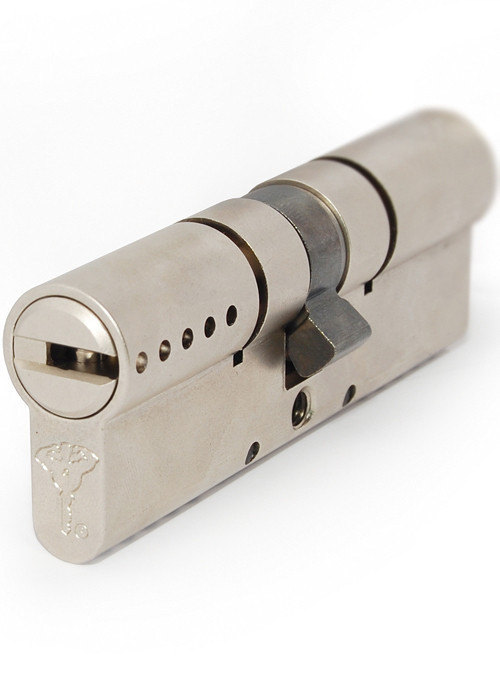 Циліндр Mul-t-lock Interactive+ ключ/ключ нікель сатин