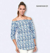 Елегантна жіноча блуза в стилі кармен від німецького дизайнера Steffen Schraut (Німеччина),розмір S-M