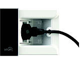 Розетка Vitrum прихована європейський стандарт, фото 2