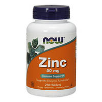 Zinc Gluconate 50 NOW, 250 таблеток