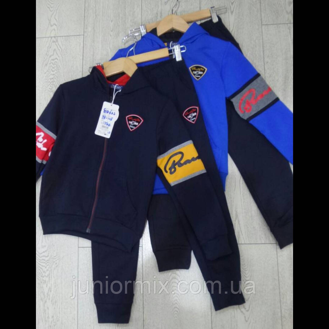 Дитячі спортивні трикотажні костюми для хлопчиків гуртом GRACE