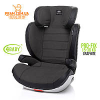 4BABY PRO-FIX 2019 автокрісло групи 2-3 (15-36 кг) Light Grey Світло-сірий Темно-сірий