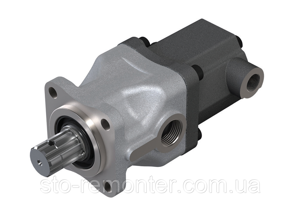 Насос поршневий 49 л, кріплення ISO (4 болти) двосторонній (ліве та праве обертання)