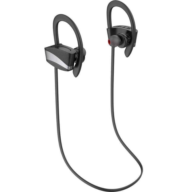 Бездротова гарнітура для спорту Bluetooth навушники Gelius Pro Poseidon HBT-004P Black