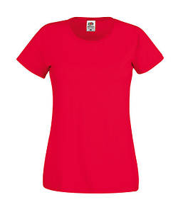 Жіноча футболка S, Червоний