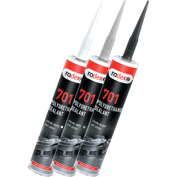 Поліуретановий герметик Radex 701 білий 310 мл, фото 1