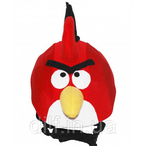 Чохол на шолом, нашоломник Angry birds червоний