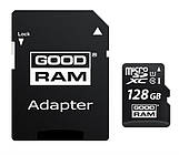 MicroSDXC 128GB UHS-I Class 10 Goodram + SD-adapter (M1AA-1280R12) (код 927019)