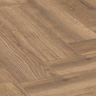 Ламінат Herringbone Паттерсон Дуб натуральний 4764 "ялинка" вологостійкий 32 клас, 8мм товщина з фаскою