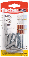 Fischer SX 6 x 30 H K - Універсальний дюбель з гаком прямим, оцинкованим