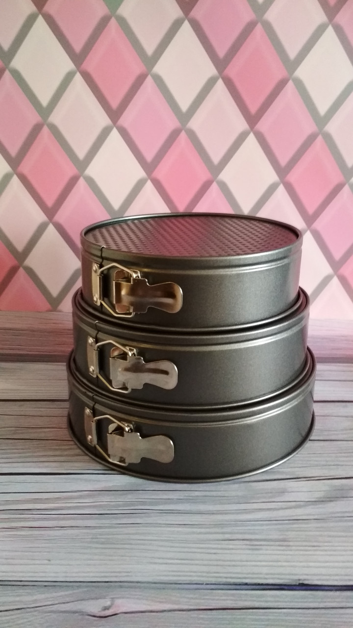 Набір антипригарних форм для випікання 18, 20, 22 см, фото 1