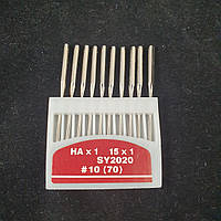 Голки для побутових машинок No70 10 шт. HA-1