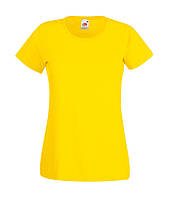 Женская футболка ValueWeight XS, Желтый