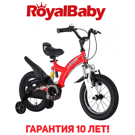 Дитячий двоколісний велосипед RoyalBaby FLYBEAR 12", OFFICIAL UA, червоний, фото 1