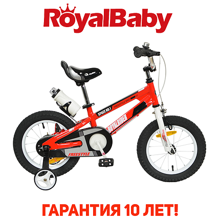 Дитячий двоколісний велосипед RoyalBaby SPACE NO.1 14", OFFICIAL UA, червоний, фото 1