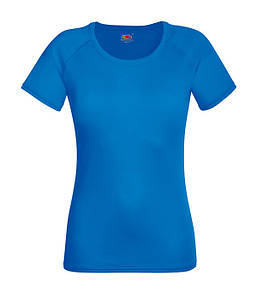 Жіноча спортивна футболка 2XL, Яскраво-Синій