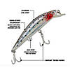 Рибка-приманка для риболовлі twitching lure 2225! USB-шнур, зарядка в комплекті!, фото 2