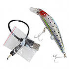 Рибка-приманка для риболовлі twitching lure! USB-шнур заряджання в комплекті!, фото 7