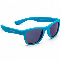 Koolsun Wave — Сонцезахисні окуляри (1-5 років), колір неоново-блакитний