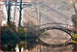 Фотошпалери текстуровані, вінілові Мости, 250х380 см, fo01inV_br00117, фото 2