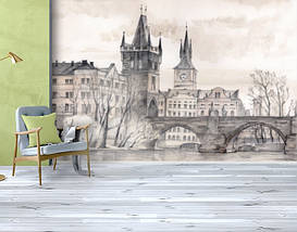 Фотошпалери текстуровані, вінілові Мости, 250х380 см, fo01inV_br00131, фото 6