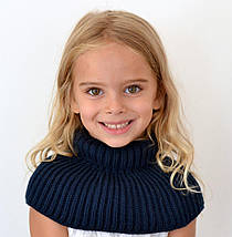 В'язаний снуд манішка для дітей та дорослих, Шарфи та манішки для дівчаток хлопчиків чоловіків жінок, фото 3