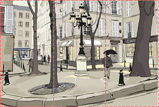 Фотошпалери текстуровані, вінілові Місто, 250х380 см, fo01inV_st00458, фото 3