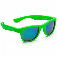 Koolsun Wave — Сонцезахисні окуляри (3-10 років), колір неоново-зелений
