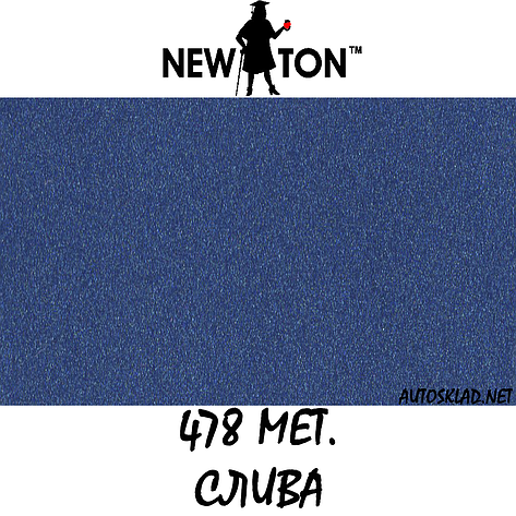 Фарба аерозольна в балоні авто металік New Ton 478 Зливу 400мл, фото 2